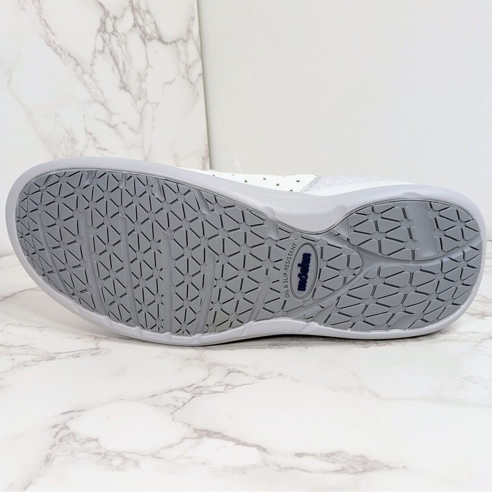 moshn Rhythm Orthotic Walking Athletic Shoe Lucent White Size 7 NEW IN BOX $170 - Picture 11 of 11